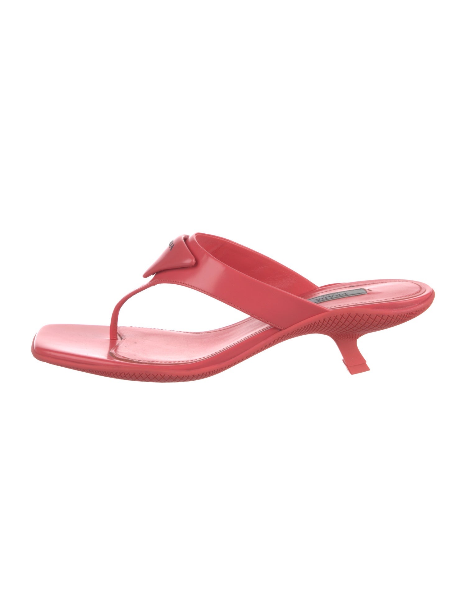 Prada Leather Slides