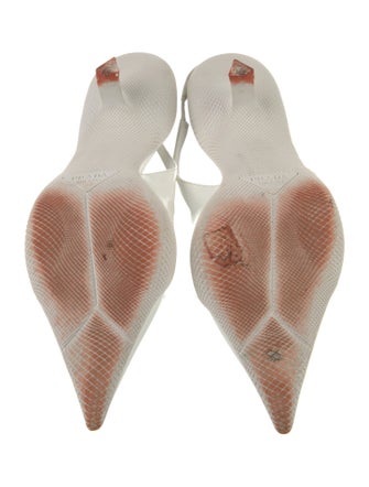 Prada Leather Slingback Pumps