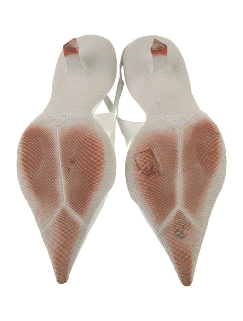 Prada Leather Slingback Pumps