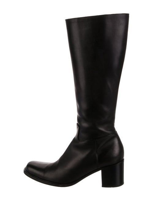 Prada Leather Riding Boots