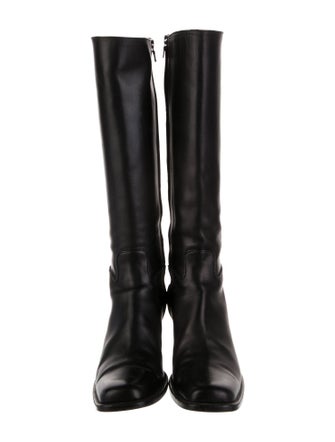 Prada Leather Riding Boots