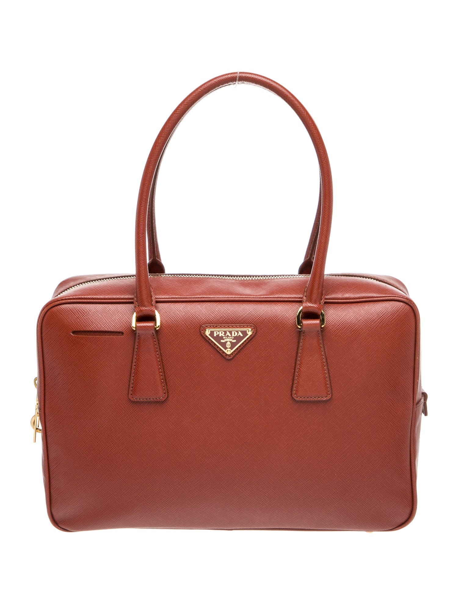 Prada Saffiano Leather Bauletto