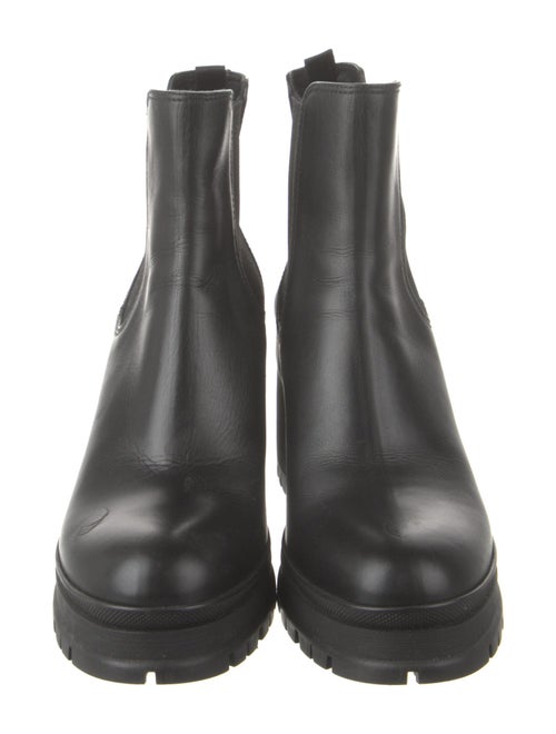 Prada Leather Chelsea Boots