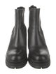 Prada Leather Chelsea Boots