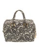 Prada Embossed Leather Bauletto