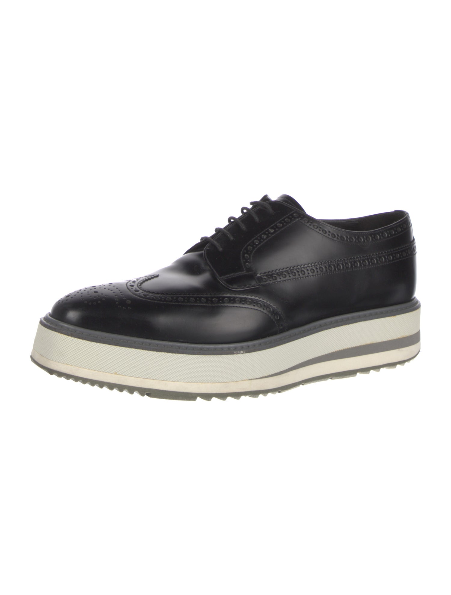 Prada Leather Brogues