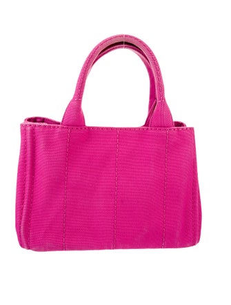 Prada Canvas Canapa Small