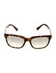 Prada Square Gradient Sunglasses