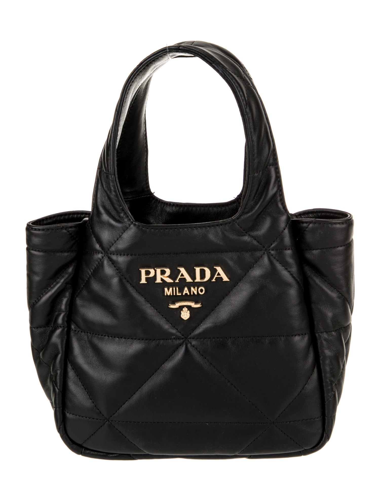Prada Nappa Leather Top Handle Bag