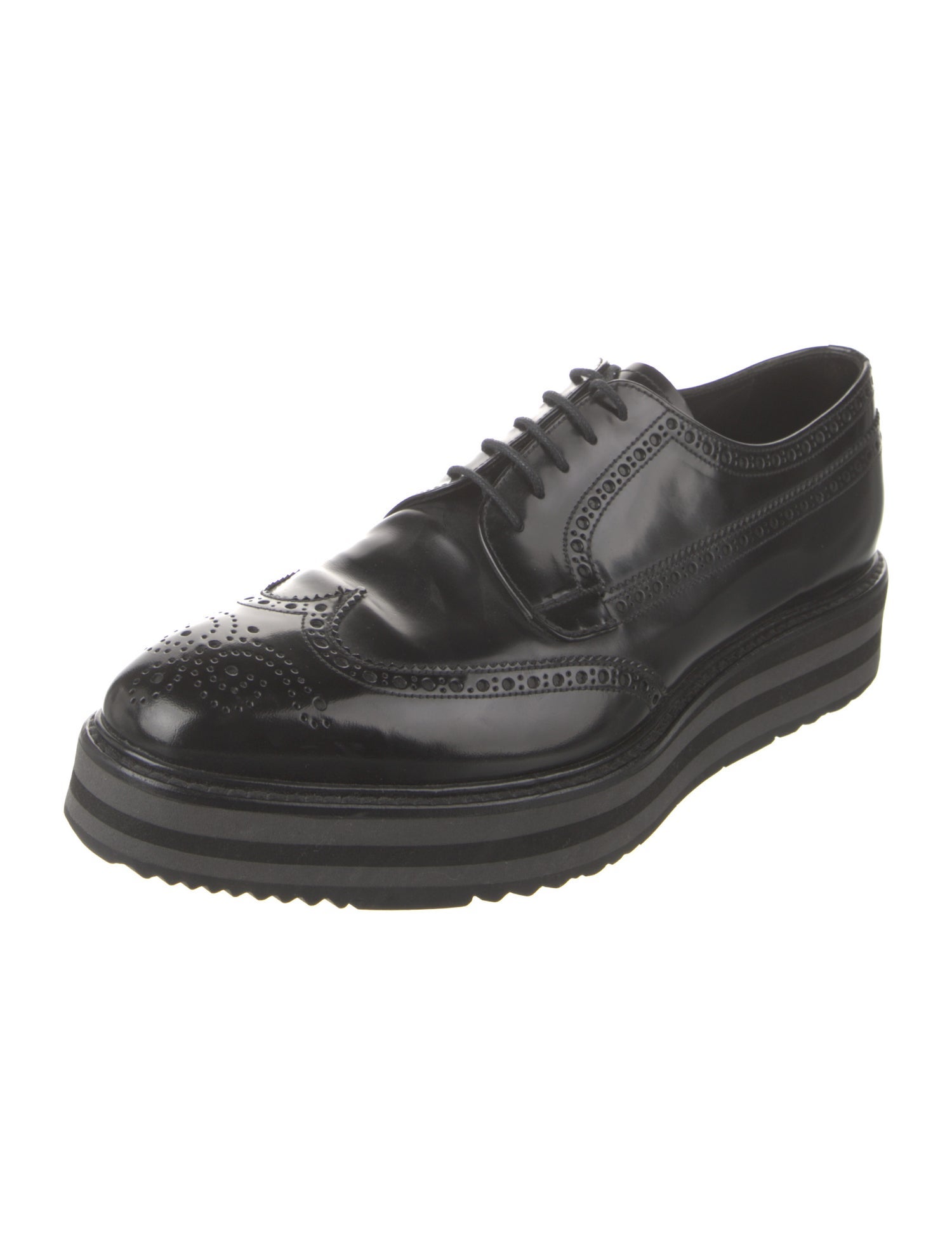 Prada Leather Brogues