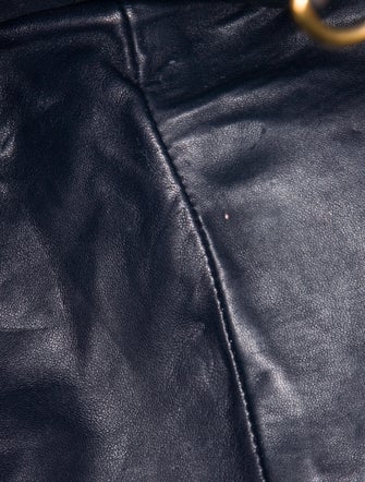 Prada Madras Leather Tote