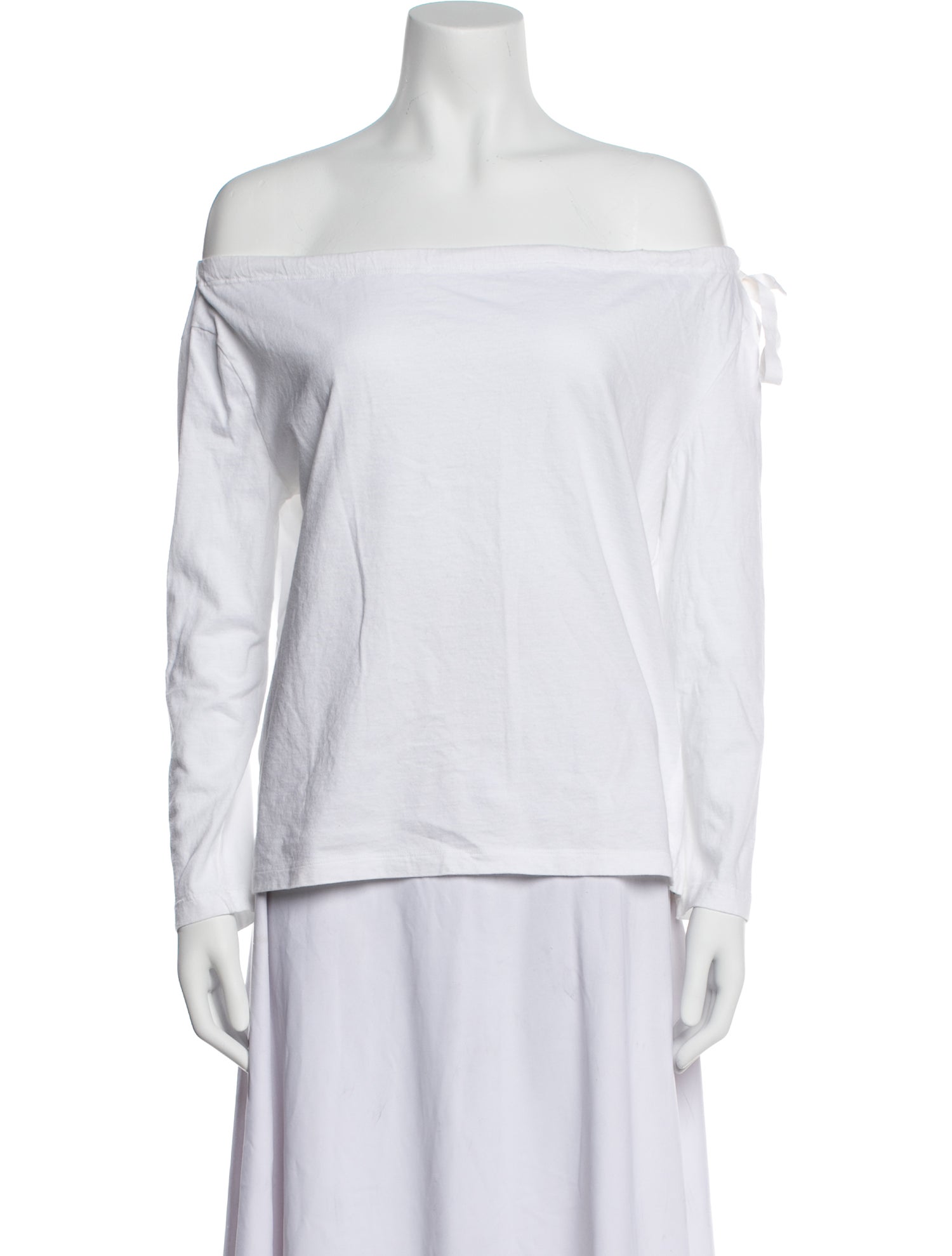 Prada 2015 Off-The-Shoulder Top