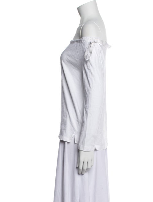 Prada 2015 Off-The-Shoulder Top