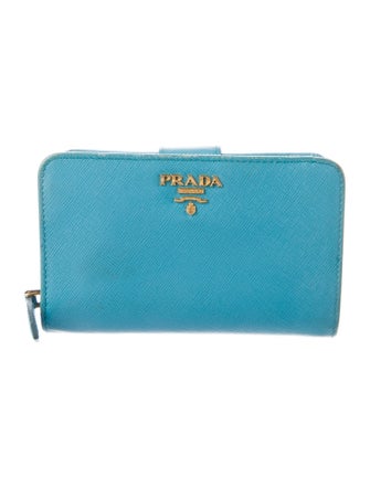 Prada Saffiano Lux Leather French Purse