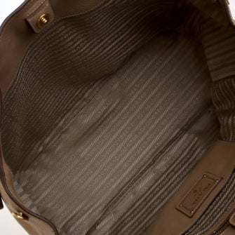 Prada Vitello Daino Leather Convertible Tote