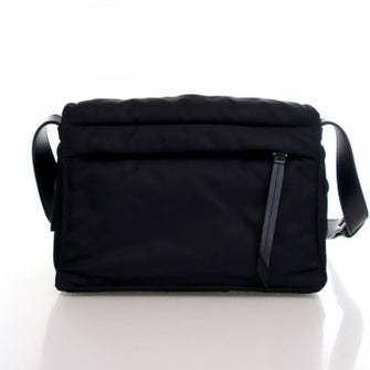 Prada Nylon Re-Nylon Padded Messenger Bag