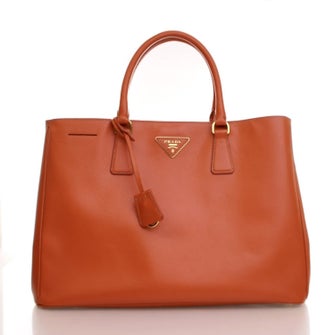 Prada Saffiano Cuir Leather Lux Tote