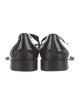 Prada Patent Leather Chain-Link Accents Loafers