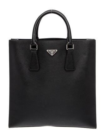 Prada Saffiano Leather Top Handle Bag