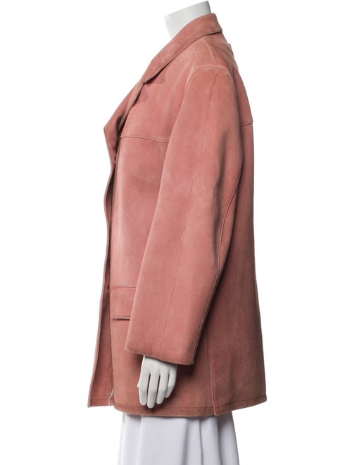 Prada 2023 Suede Peacoat