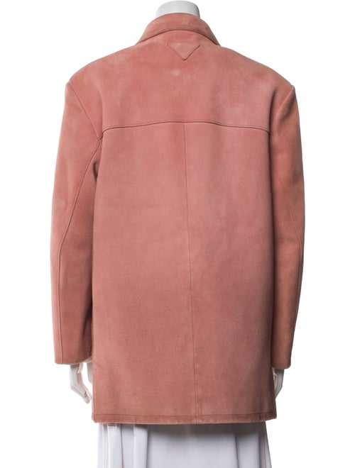 Prada 2023 Suede Peacoat
