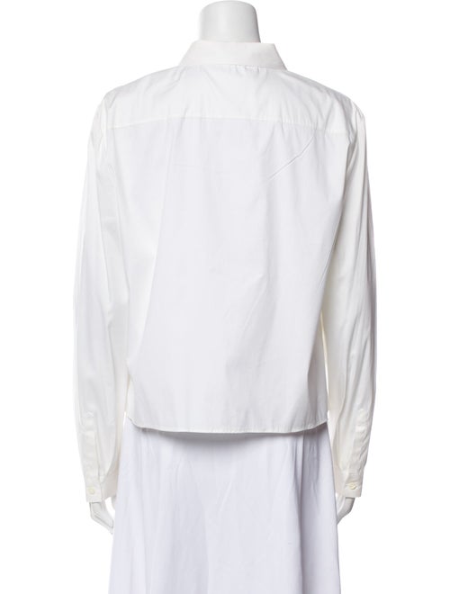 Prada 2016 Long Sleeve Button-Up Top