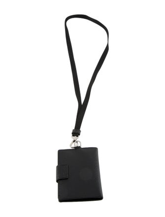 Prada Leather Wallet Keychain