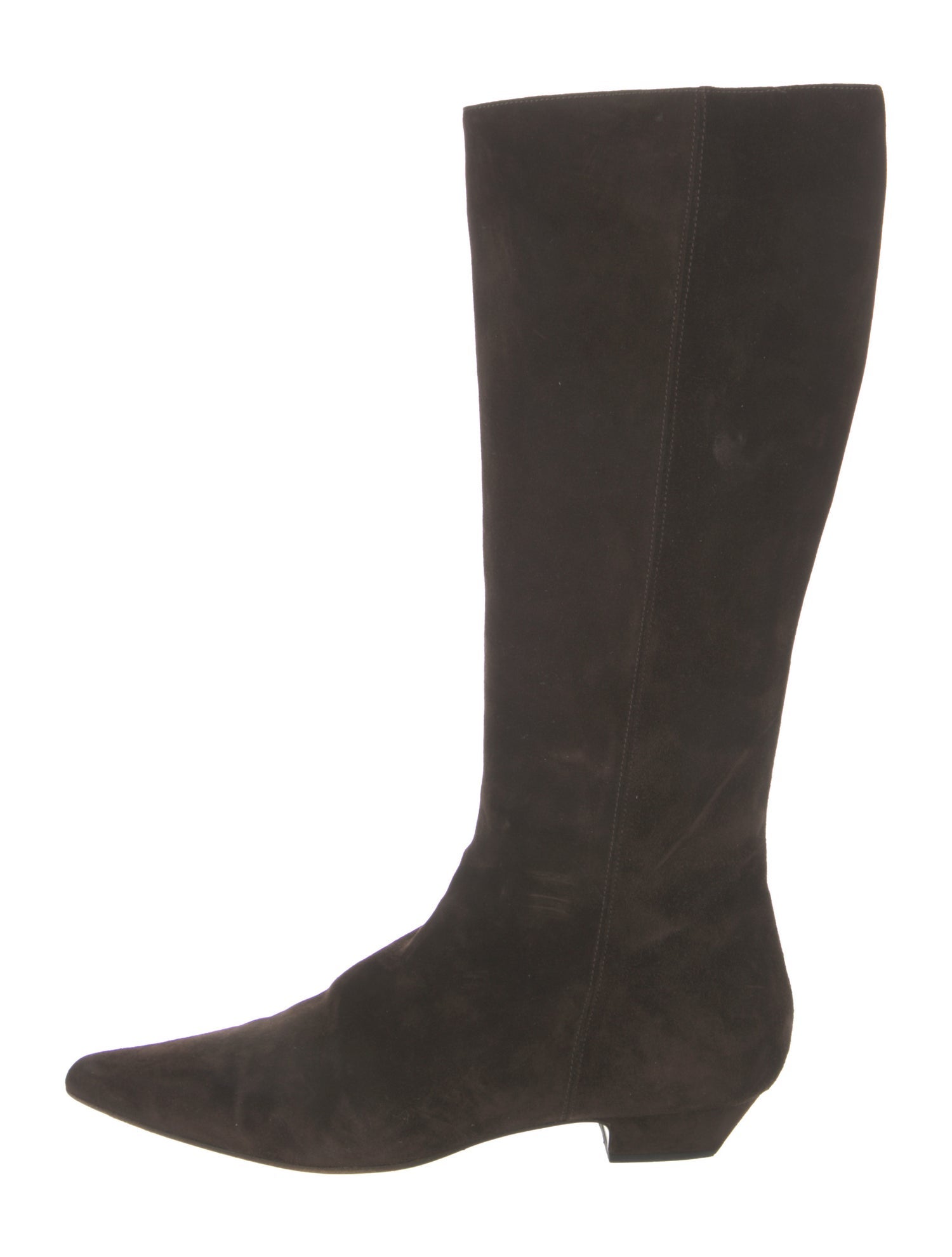 Prada Suede Riding Boots