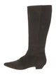 Prada Suede Riding Boots