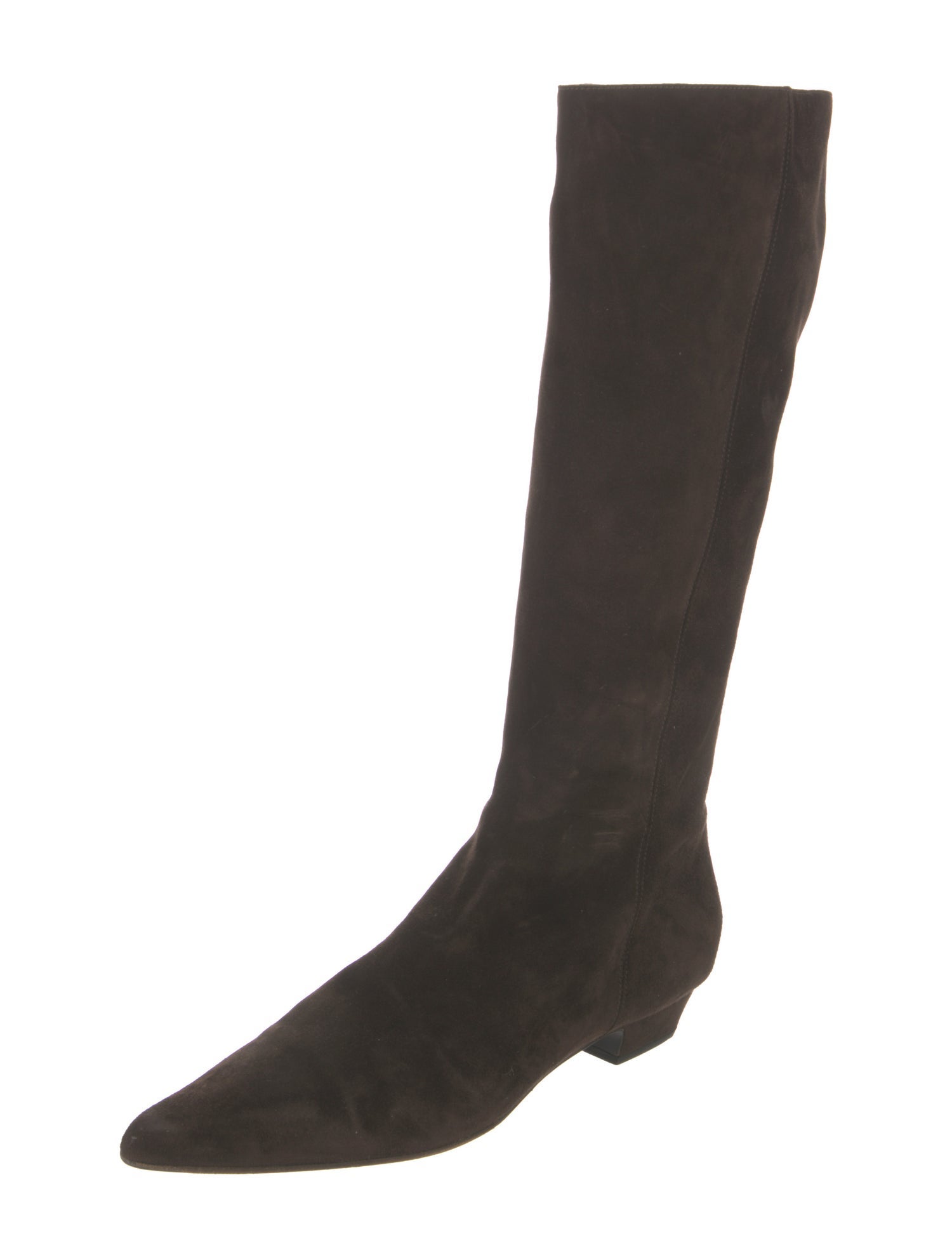 Prada Suede Riding Boots