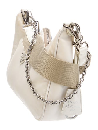 Prada Enameled Metal Triangle Re-Edition 2005