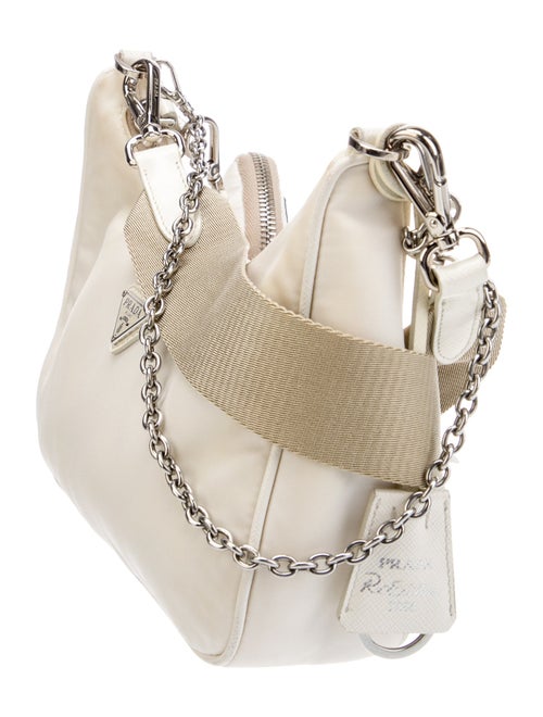 Prada Enameled Metal Triangle Re-Edition 2005