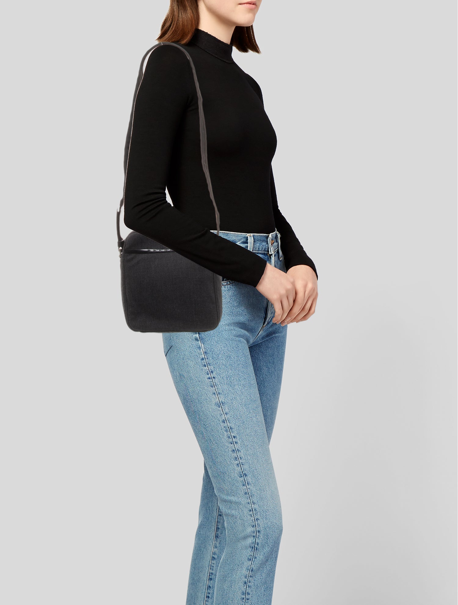 Prada Nylon Messenger Bag