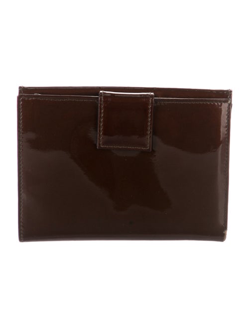Prada Patent Leather Bifold Wallet