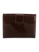 Prada Patent Leather Bifold Wallet