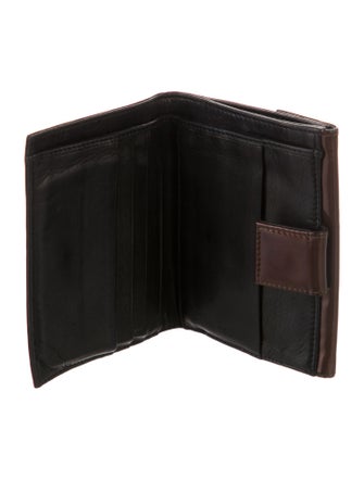 Prada Patent Leather Bifold Wallet