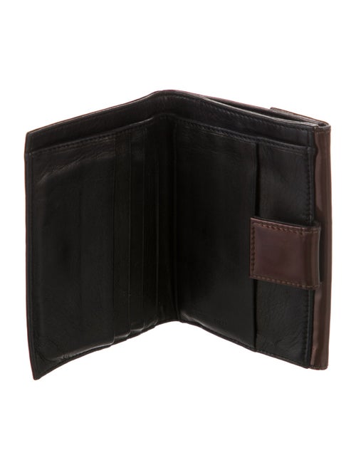 Prada Patent Leather Bifold Wallet