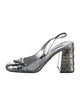 Prada Patent Leather Slingback Pumps