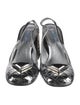Prada Patent Leather Slingback Pumps