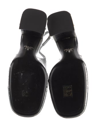 Prada Patent Leather Slingback Pumps