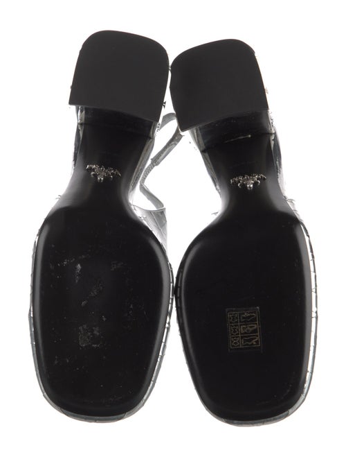 Prada Patent Leather Slingback Pumps