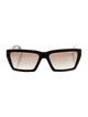 Prada Square Gradient Sunglasses