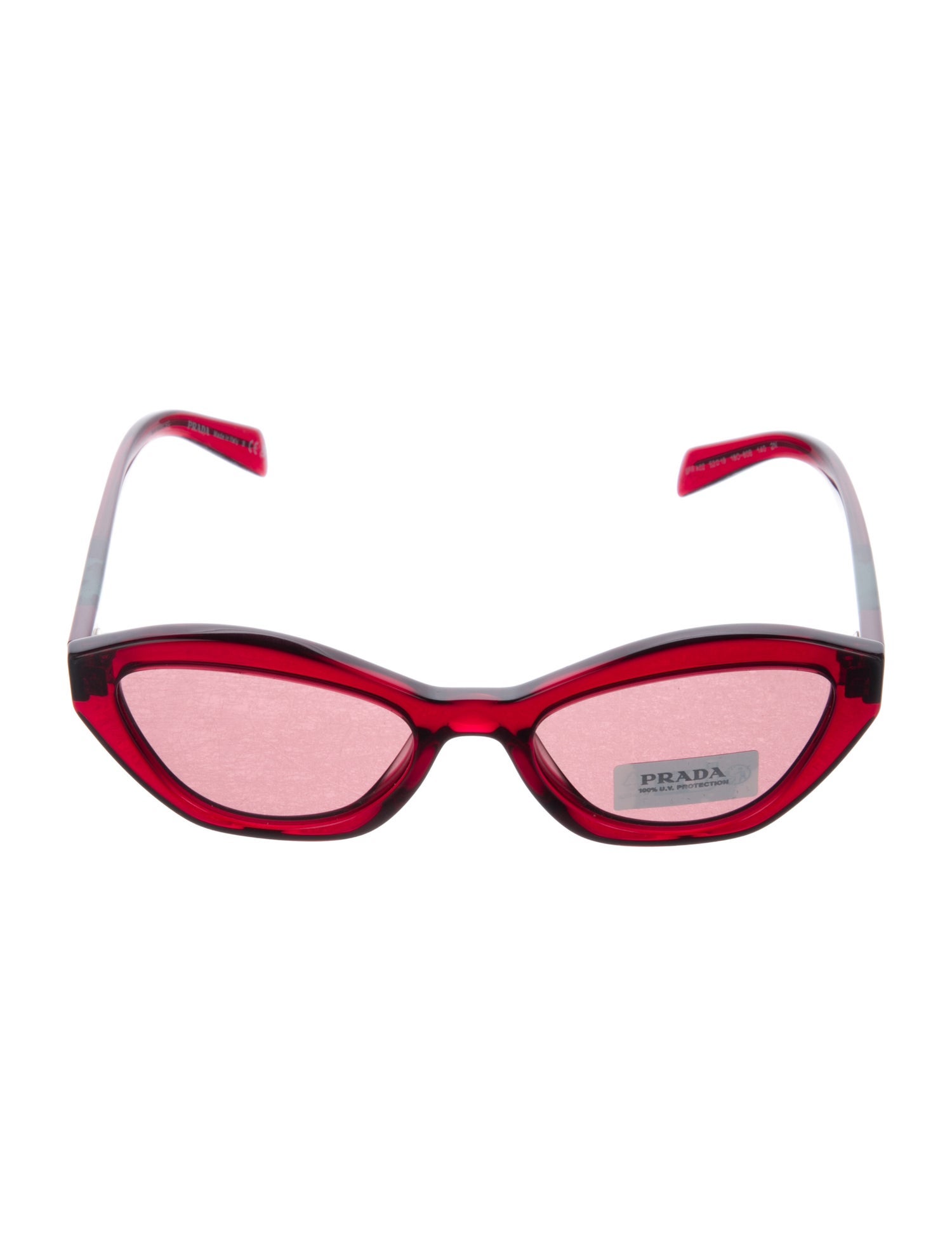 Prada Cat-Eye Tinted Sunglasses