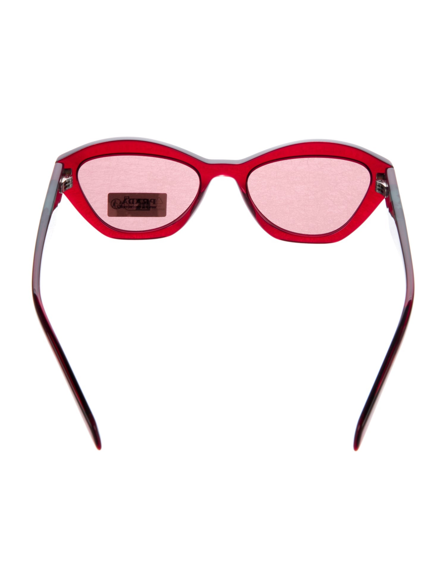 Prada Cat-Eye Tinted Sunglasses