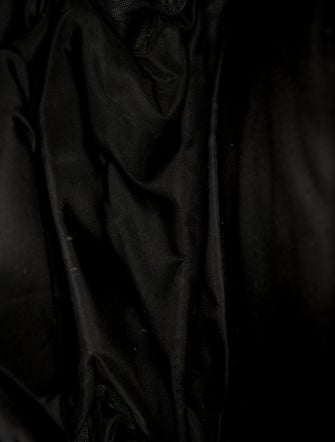 Prada Enameled Metal Triangle Backpack