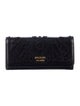 Prada Leather Continental Wallet