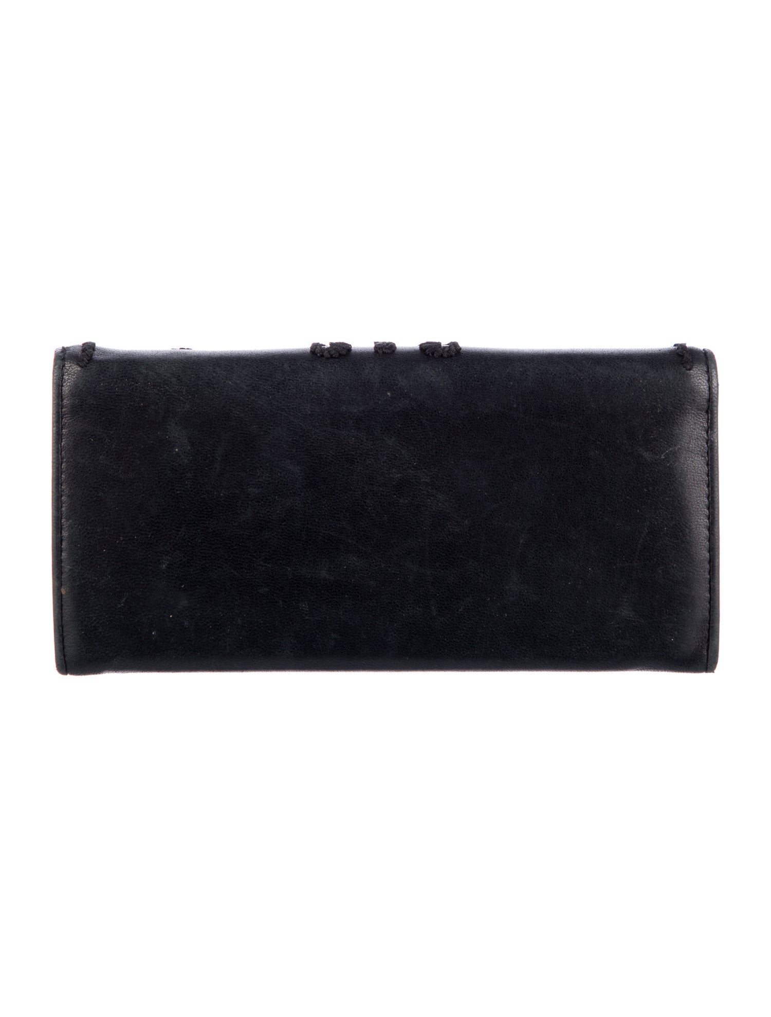 Prada Leather Continental Wallet