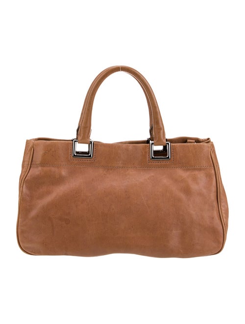 Prada Leather Top Handle Bag