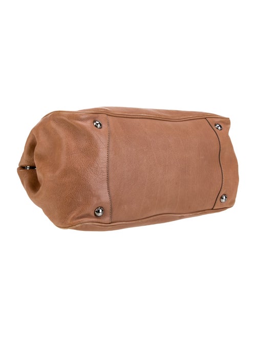 Prada Leather Top Handle Bag