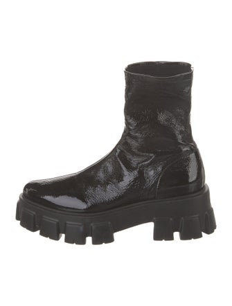 Prada Patent Leather Boots